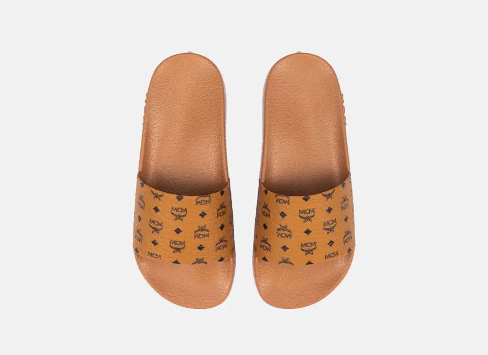 Dép MCM Sandals ‘Brown’ MEXCAMM17CO - Ảnh 4