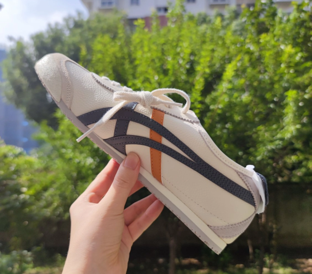 Giày Onitsuka Tiger Mexico 66 ‘White Navy Orange’ 1183B771-113 - Ảnh 3
