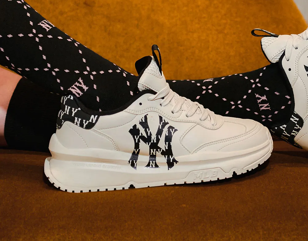 Giày MLB Chunky Runner Classic NY ‘Black’ 3ASHCRM3N-50BKS - Ảnh 5