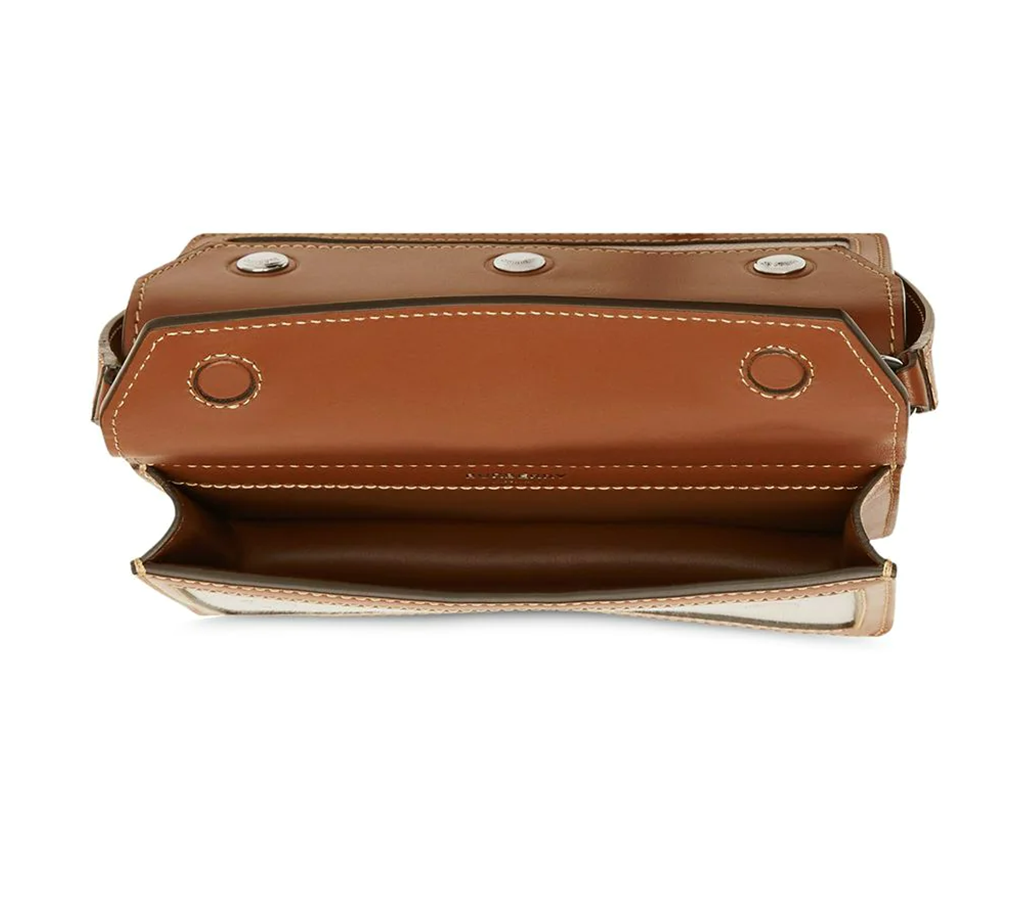 Túi Burberry Mini Horseferry Print Leather ‘Brown’ 8014611 - Ảnh 3