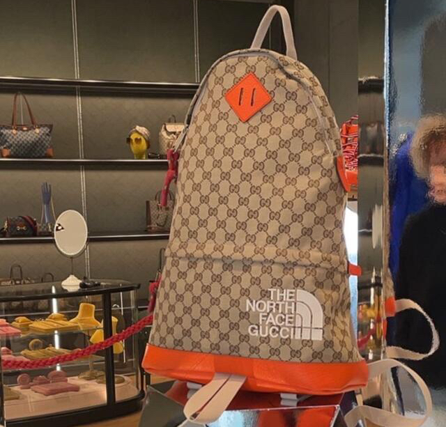 Balo Gucci x The North Face Backpack ‘Beige’ 650288-GY5TN-8893 - Ảnh 2