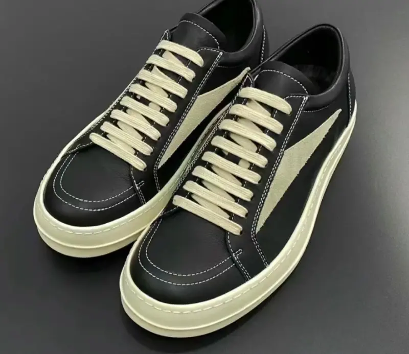 Alternative view of Giày Rick Owens Luxor Vintage ‘Black Milk’ RU02C7897LCGLVS-911