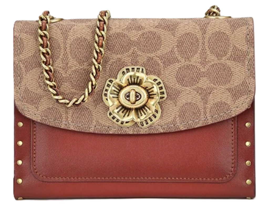 Túi Coach Parker 18 Signature Canvas ‘Rose’ 30592-B4RU