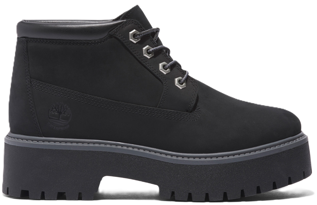 Giày Timberland Stone Street Mid Lace-Up Waterproof 'Black' TB0A5REN0151