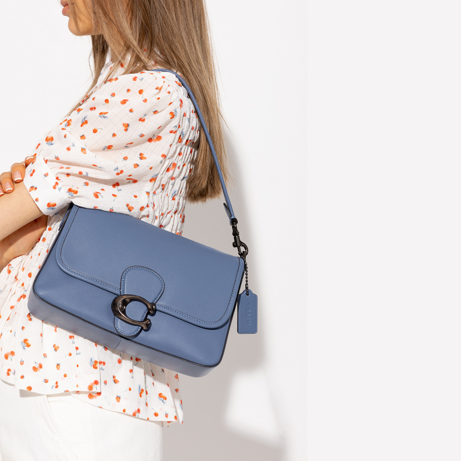 Túi Coach Bolsa Soft Tabby ‘Blue’ C4823-V5D61 - Ảnh 2