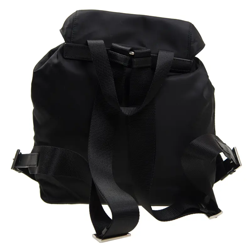 Alternative view of Balo Prada Vela Nylon Backpack ‘Black’ 1BZ677-V44-F0002-V-000