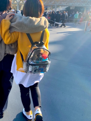 Alternative view of Balo Nike Just Do It Mini Backpack ‘Translucent’ CW9258-975