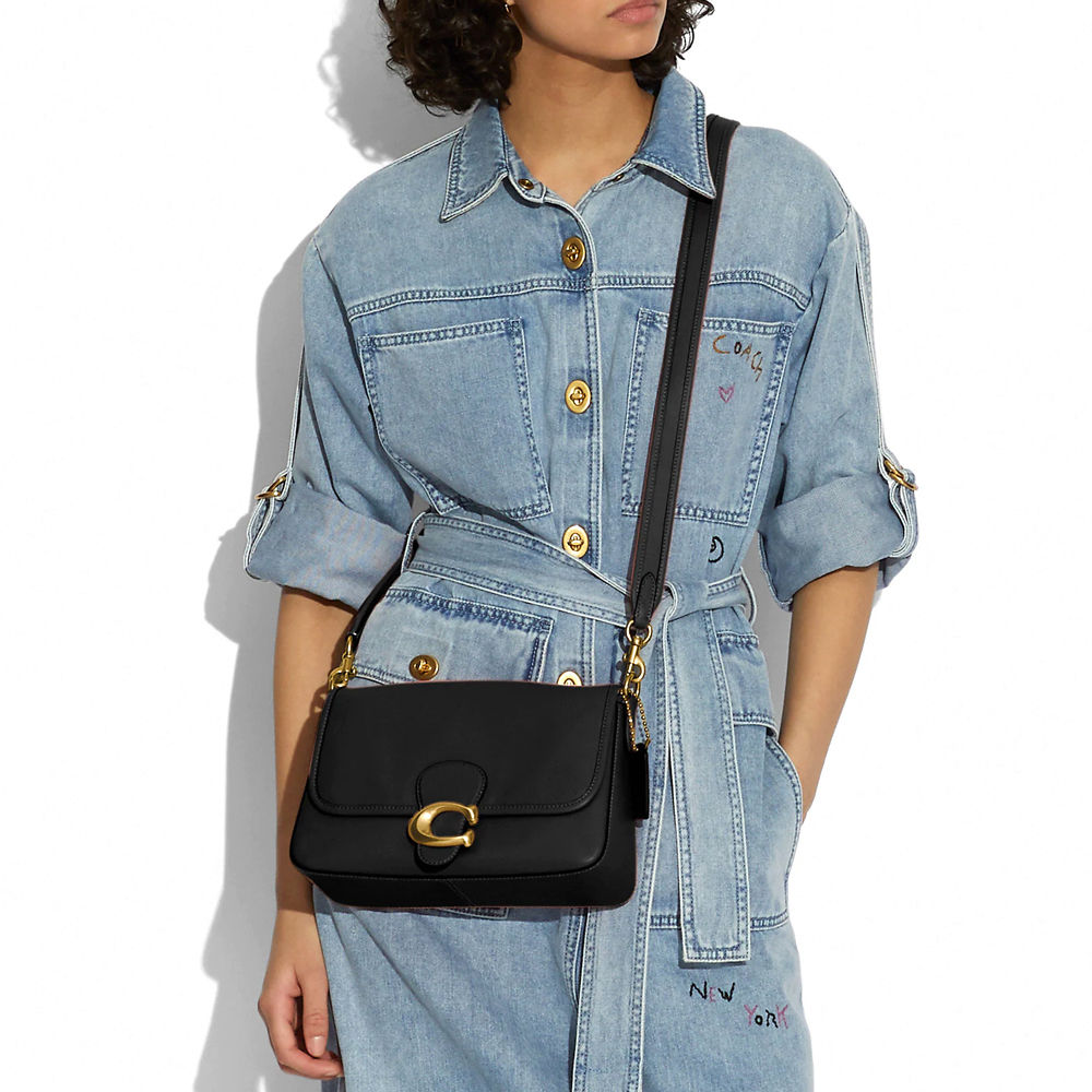 Túi Coach Soft Tabby ‘Black’ C4823-B4BK - Ảnh 3