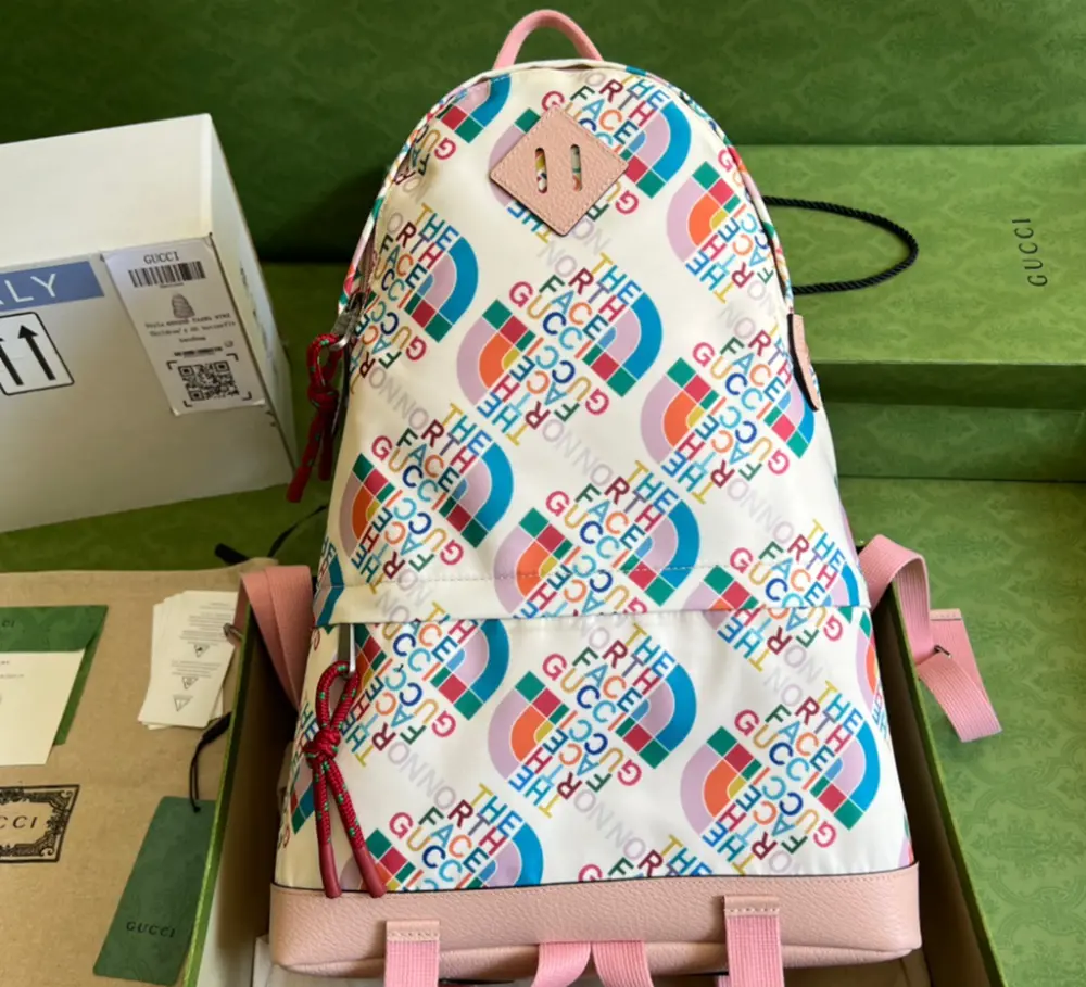 Alternative view of Balo Gucci x The North Face Backpack ‘Ivory’ 650288-UNHAN-9169
