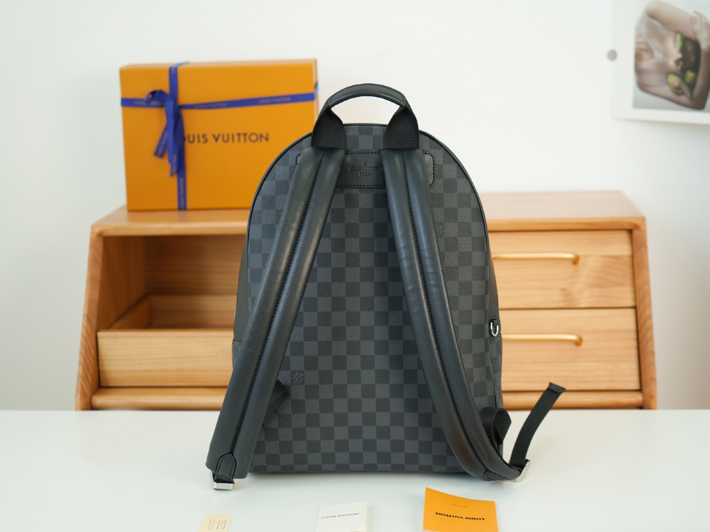Balo Louis Vuitton Josh Backpack ‘Graphite’ N40365 - Ảnh 4