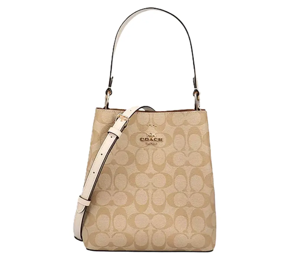 Túi Coach Small Town In Signature Canvas ‘Light Khaki’ 2312-IMDQC