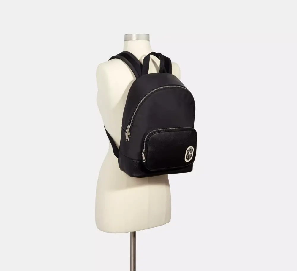 Alternative view of Balo Coach Court Patch ‘Black’ 2348-SVBK