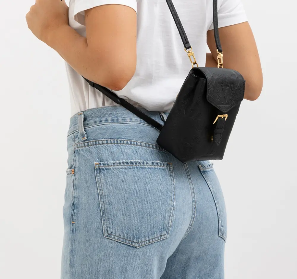 Balo Louis Vuitton Tiny Backpack ‘Black’ M80596 - Ảnh 3