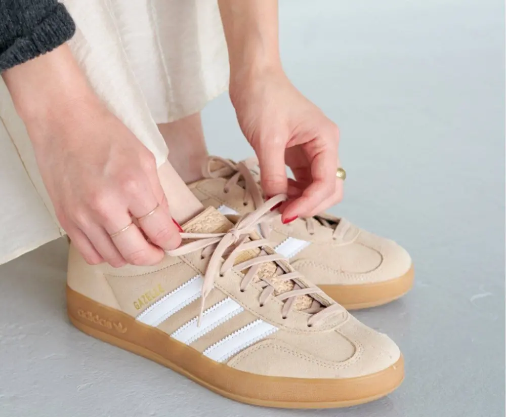 Giày adidas Gazelle Indoor 'Magic Beige' IH5482 - Ảnh 4