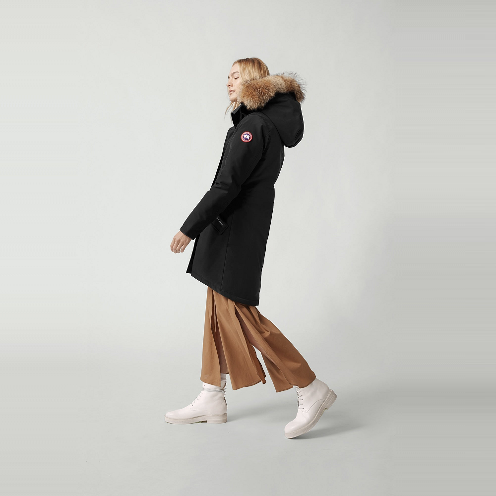 Áo Canada Goose Rossclair Parka ‘Navy’ 2580L-67 - Ảnh 2