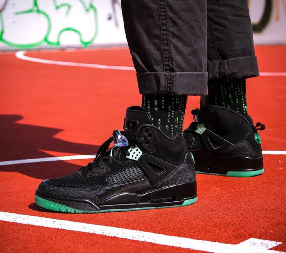 Giày Nike Air Jordan Spizike ‘Green Glow’ 315371-032 - Ảnh 3