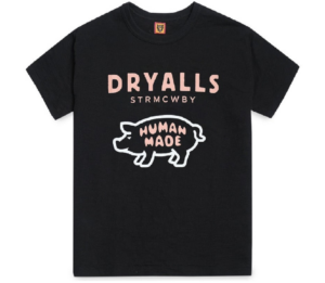 Áo Human Made Pig ‘Black’