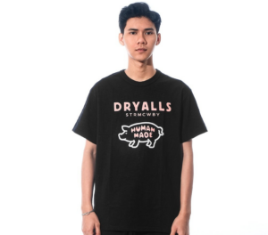 Alternative view of Áo Human Made Pig ‘Black’