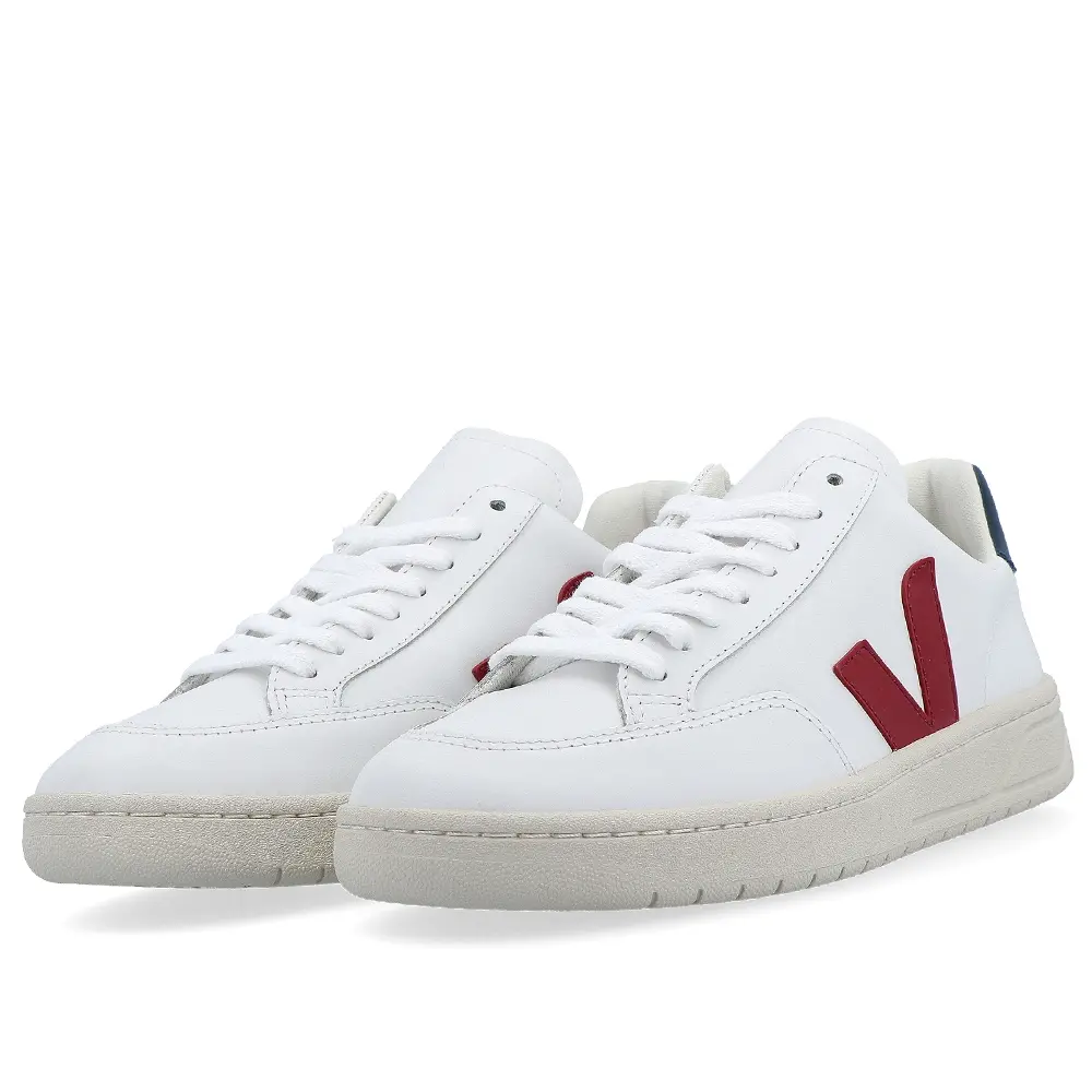 Alternative view of Giày Veja V-12 Leather ‘White Nautica’ XD0201955B
