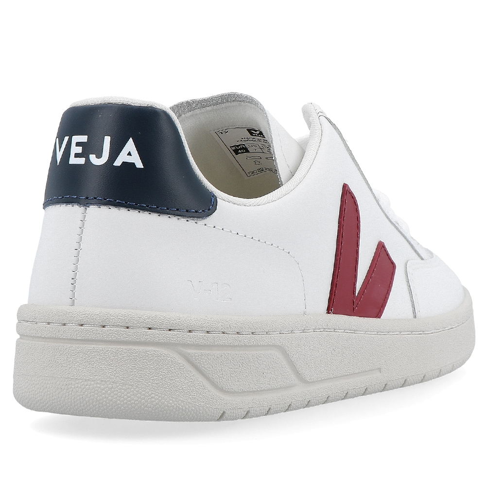 Giày Veja V-12 Leather ‘White Nautica’ XD0201955B - Ảnh 4