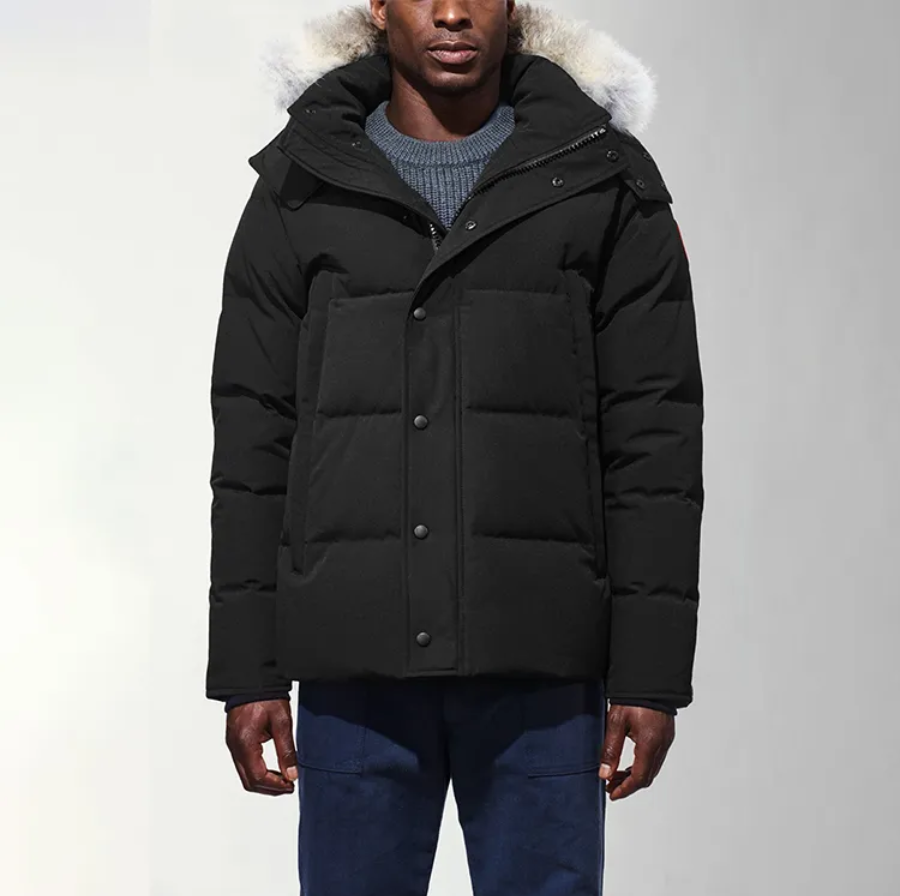 Áo Canada Goose Wyndham ‘Black’ 3808M-61 - Ảnh 3