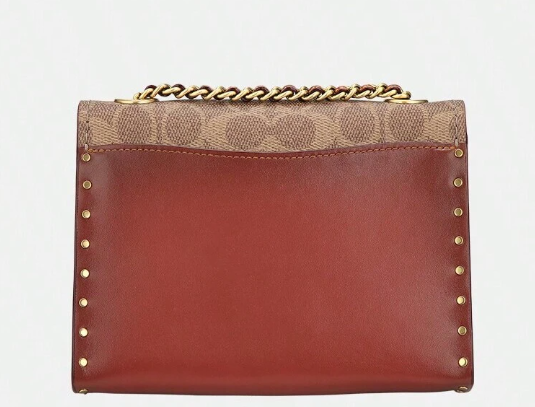 Túi Coach Parker 18 Signature Canvas ‘Rose’ 30592-B4RU - Ảnh 3