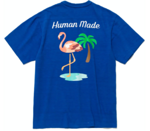 Áo Human Made Flamingo Pocket T-Shirt ‘Blue’