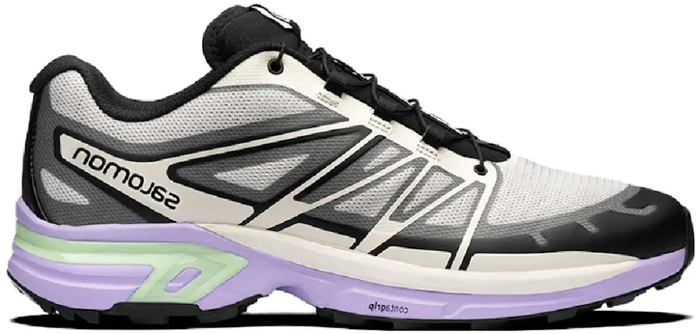 Giày Salomon XT-Wings 2 ‘Beige Black Purple’ 414683