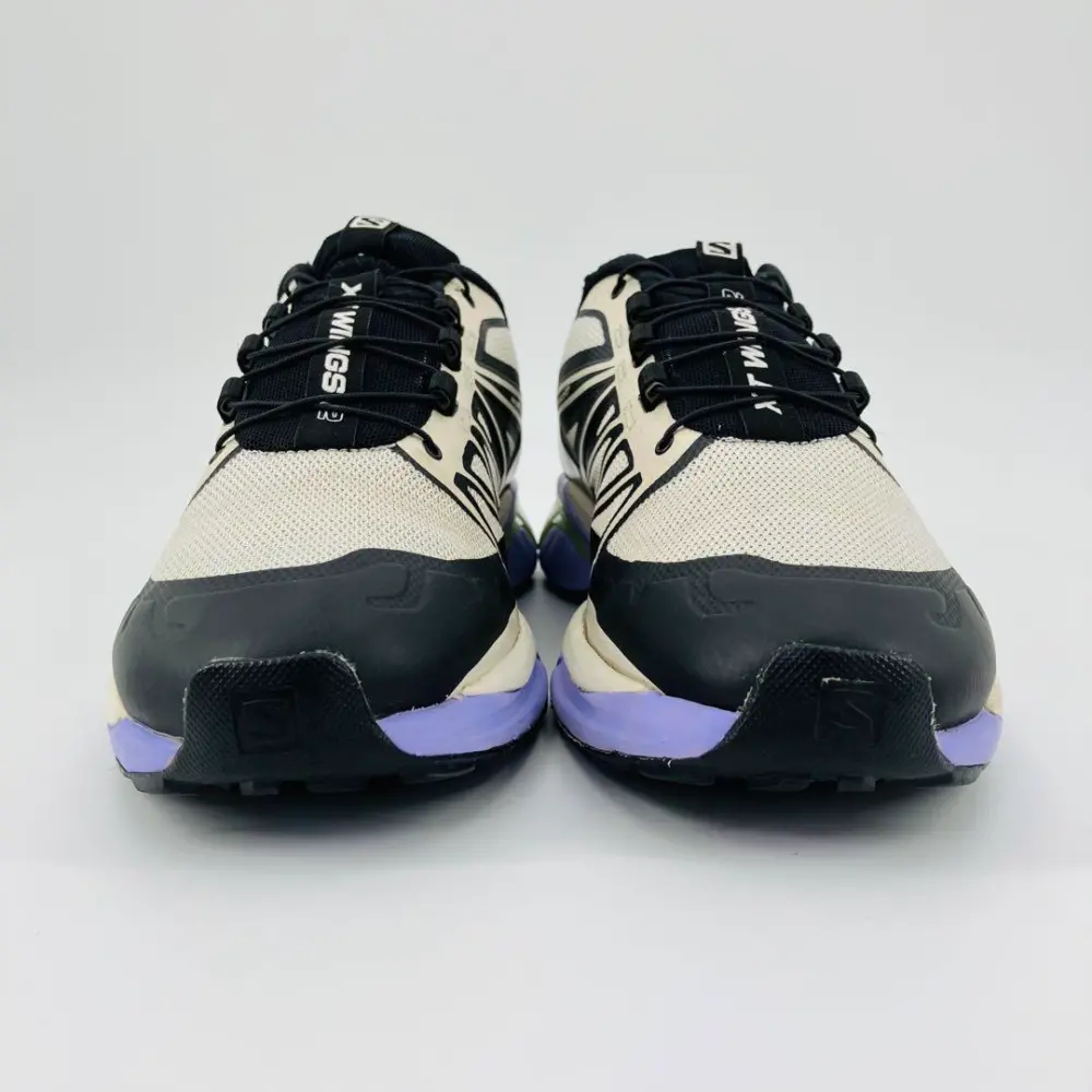 Giày Salomon XT-Wings 2 ‘Beige Black Purple’ 414683 - Ảnh 4