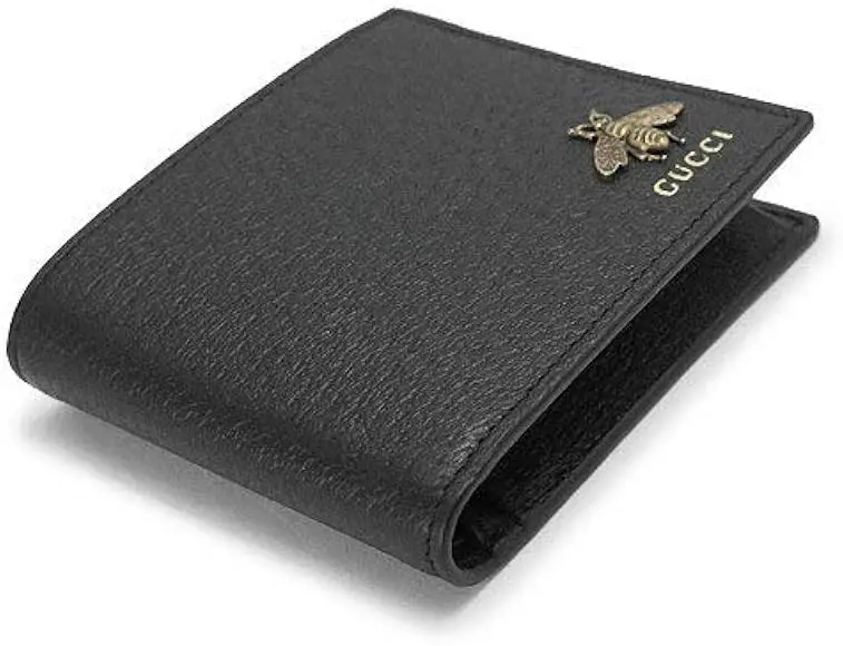 Alternative view of Ví Gucci Animalier Bee Leather Bicycle 'Black' 522915-DJ20T-1000