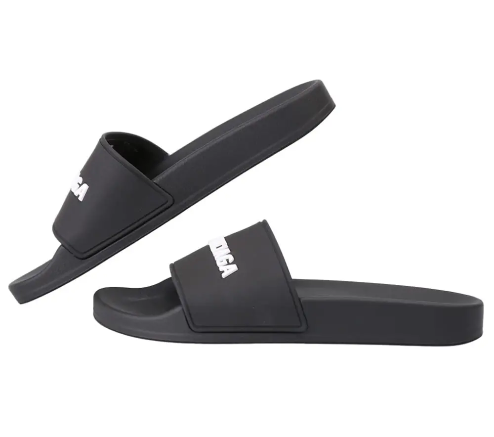 Alternative view of Dép Balenciaga Pool Slides 'Black' 565547 W1S80 1006