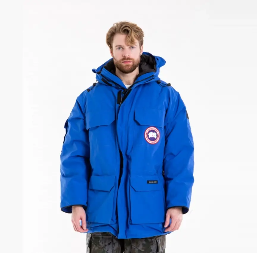 Alternative view of Áo Canada Goose Expedition Parka ‘Blue’ 4565MPB-25