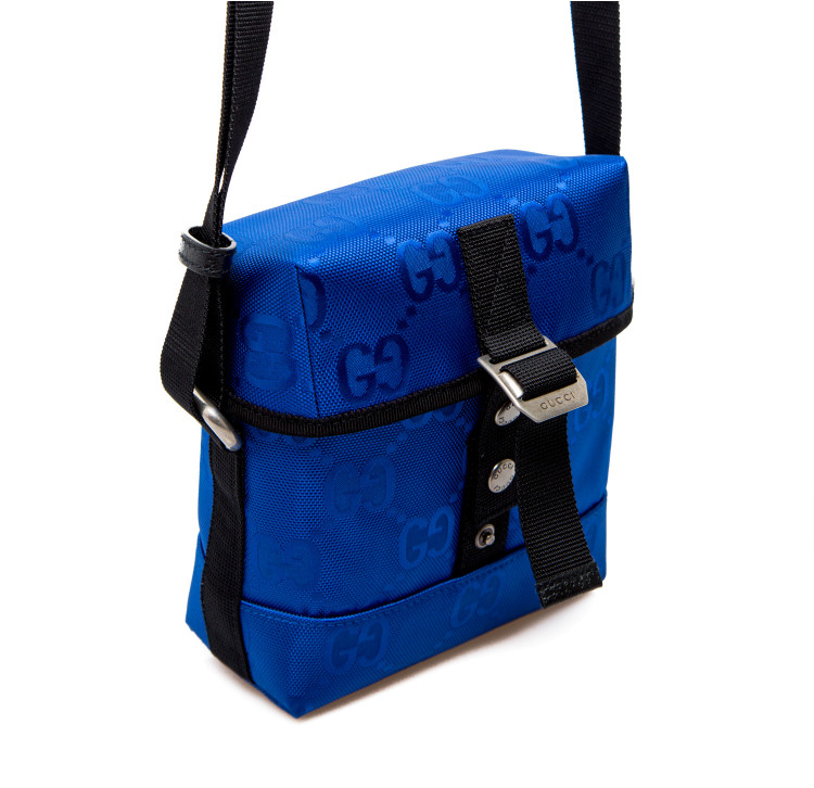 Túi Gucci GG Jacquard Small Messenger ‘Blue’ 643858-H9HKN-4267 - Ảnh 3