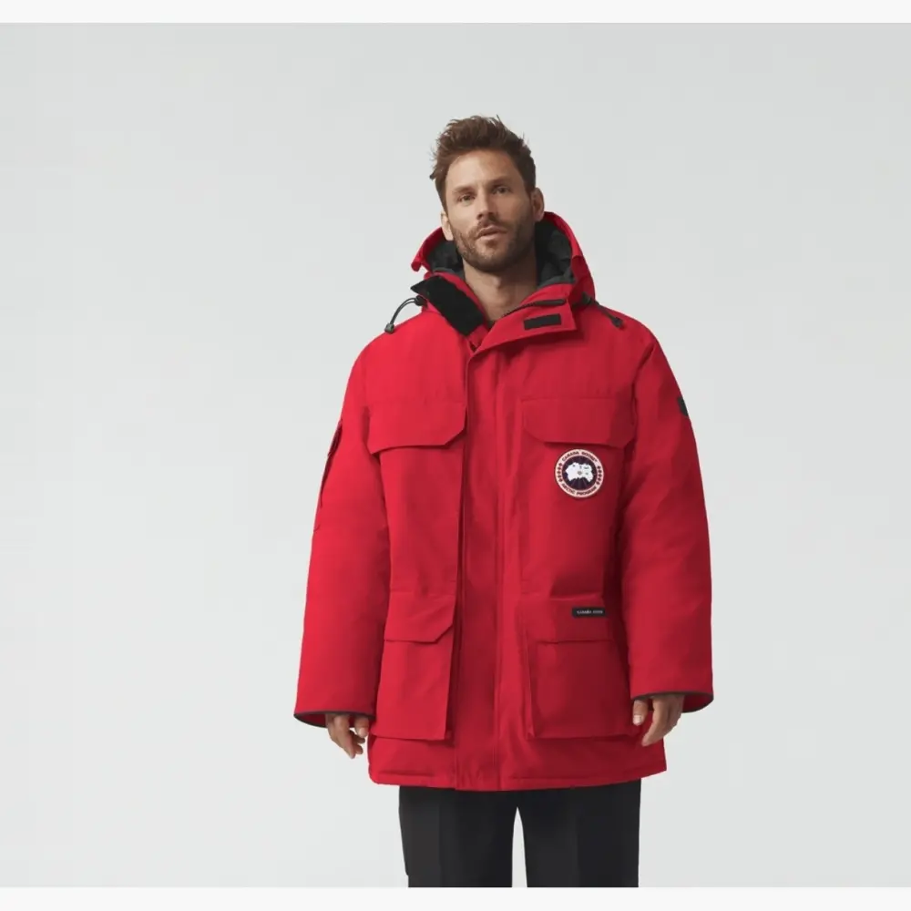 Alternative view of Áo Canada Goose Expedition Parka ‘Red’ 4660M-11
