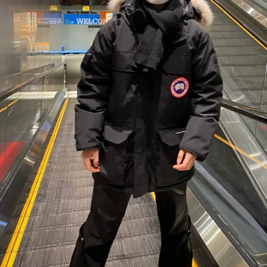 Áo Canada Goose Expedition Parka ‘Black’ 4660M-61 - Ảnh 3