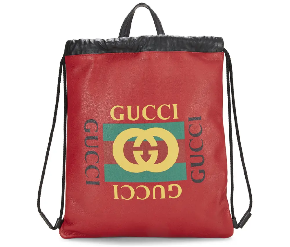 Balo Gucci Print Graffiti Retro Drawstrin ‘Red’ 473872-K9RVT-6433