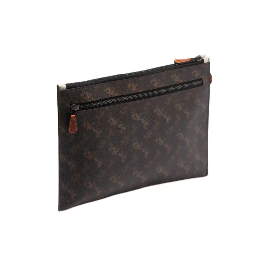 Túi Coach Hitch Pound ‘Brown’ 4903-TX0 - Ảnh 3