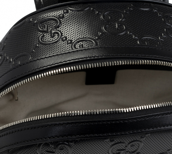 Balo Gucci GG Embossed Pattern ‘Black’ 658579-1W3BN-1000 - Ảnh 4