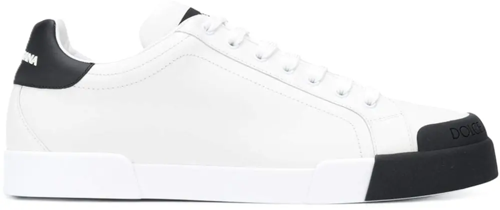 Giày Nam Dolce & Gabbana Calfskin Nappa 'White Black' CS1802AW11389697
