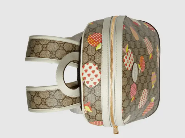 Balo Gucci Les Pommes Backpack ‘Beige’ 552884-22KGG-9768 - Ảnh 5