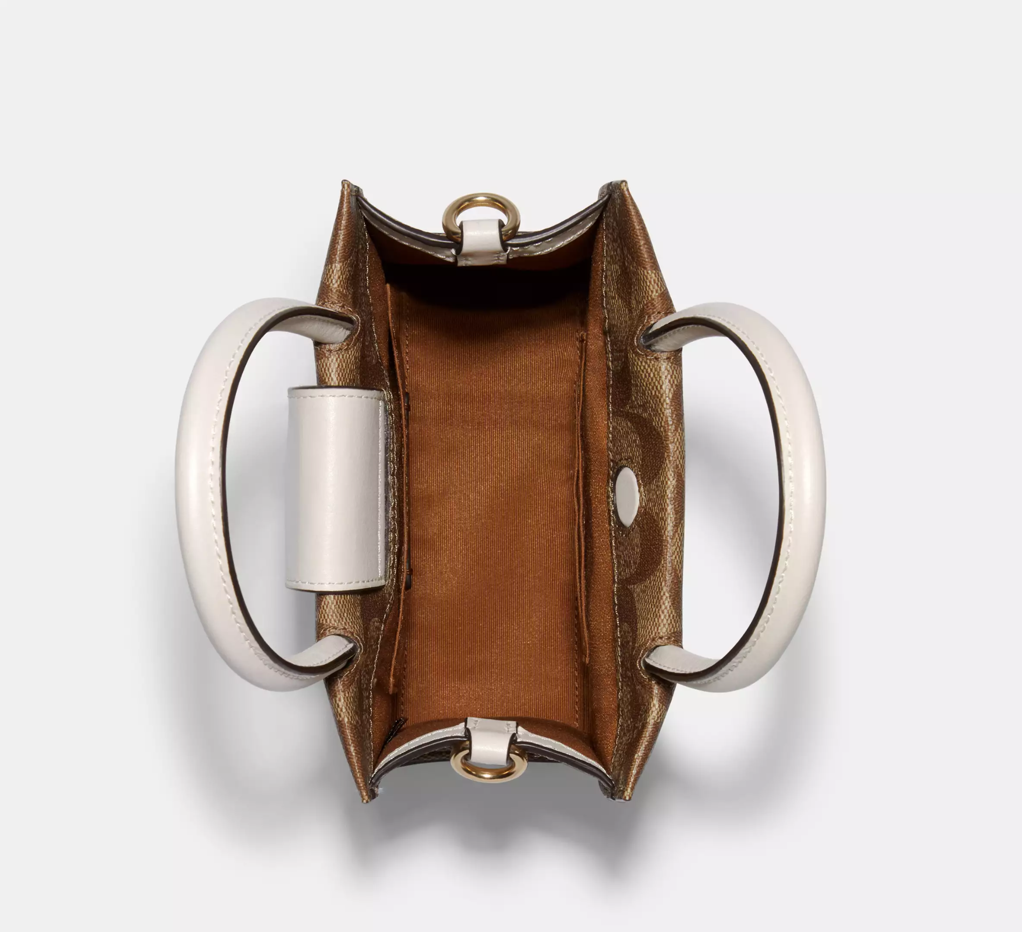 Túi Coach Mini Cally Signature Canvas 'Brown' 5693-IMDJ8 - Ảnh 4