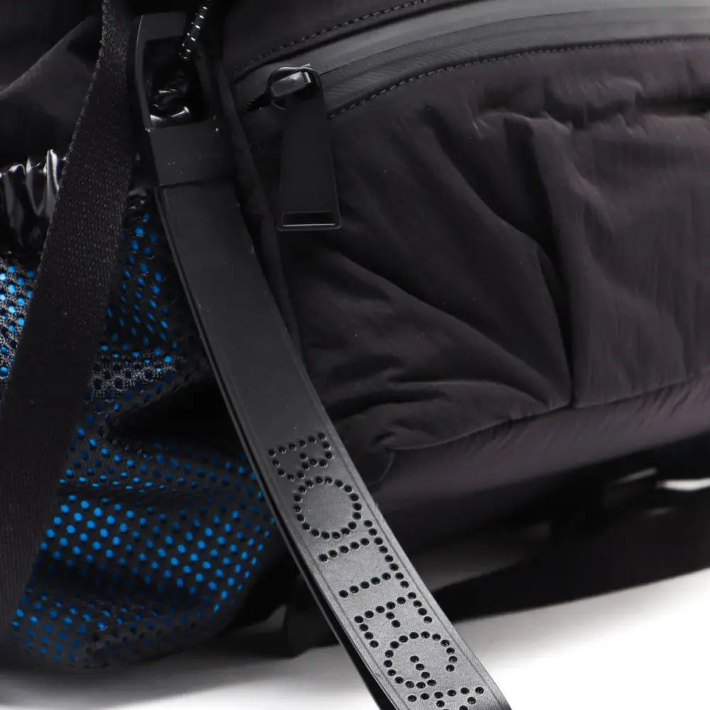 Balo Bottega Veneta Paper Touch Nylon ‘Black’ 572958VBOU18679 - Ảnh 4