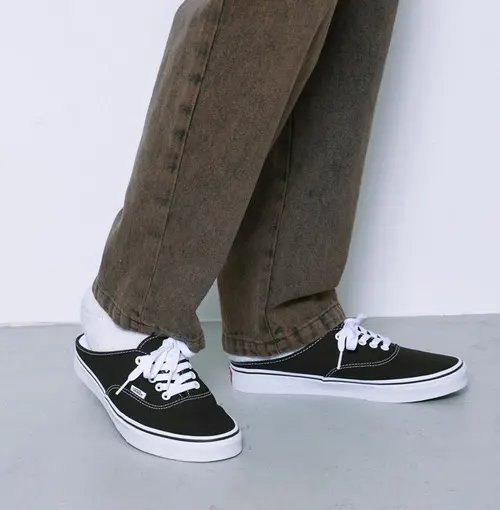 Giày Vans Authentic Mule ‘Black White’ VN0A54F76BT - Ảnh 3