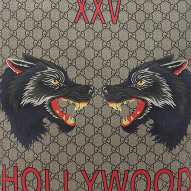 Balo Gucci Printing Logo ‘Light Brown’ 473872-9HVCT-8697 - Ảnh 2