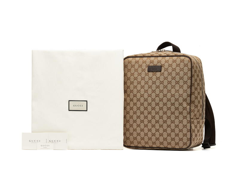 Balo Gucci GG Canvas Square Backpack ‘Beige’ 630914-KY9NN-9873 - Ảnh 4