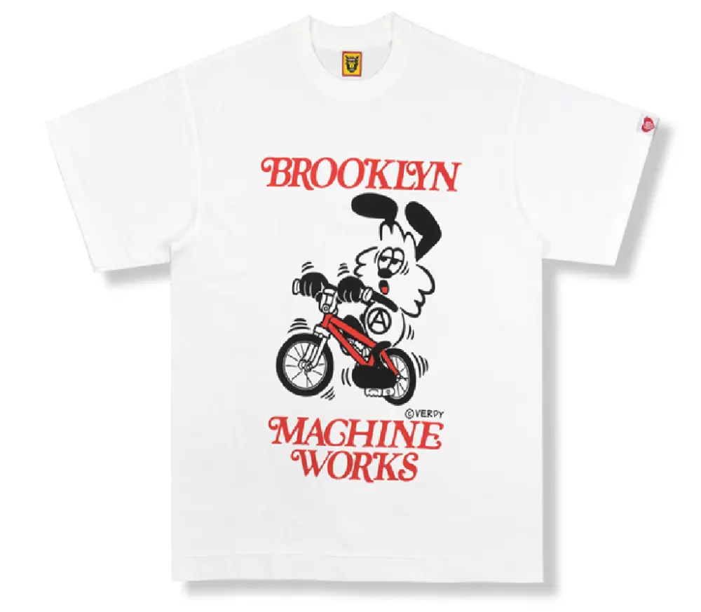 Áo Human Made × BMW× GDC Girls Don’t Cry ‘White’
