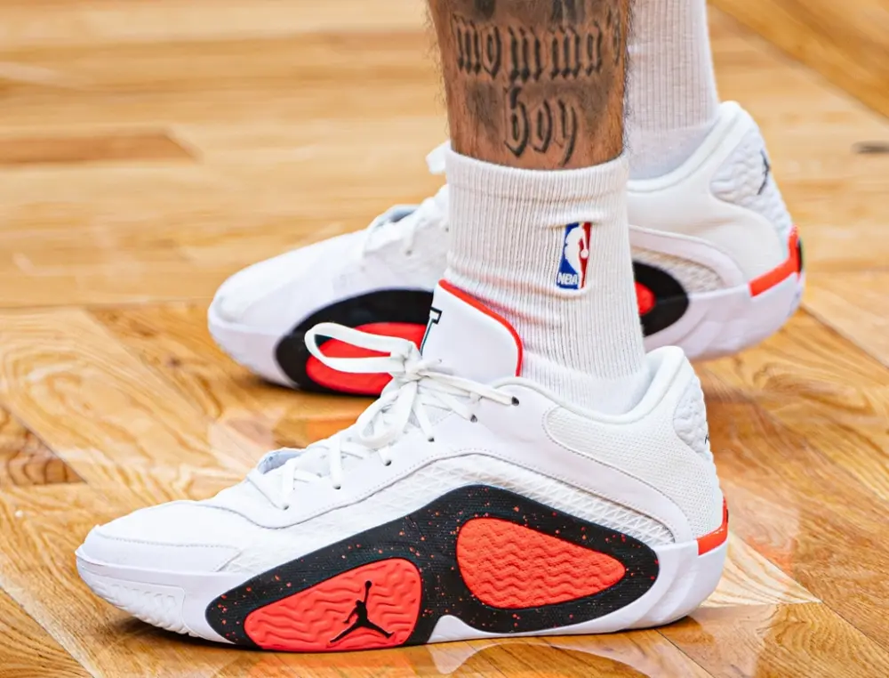 Giày Nike Tatum 2 PF 'Red Cement' FJ6458-106 - Ảnh 3