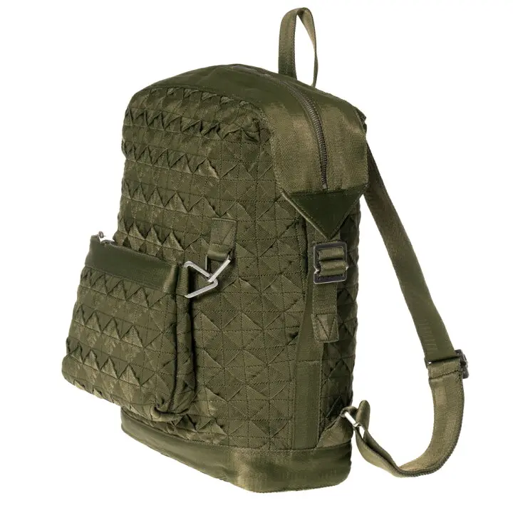 Alternative view of Balo Bottega Veneta Tech Webbing ‘Green’ 658972-V0P51-3203