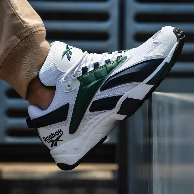 Alternative view of Giày Reebok Interval 96 ‘Dark Green Navy’ EH3103