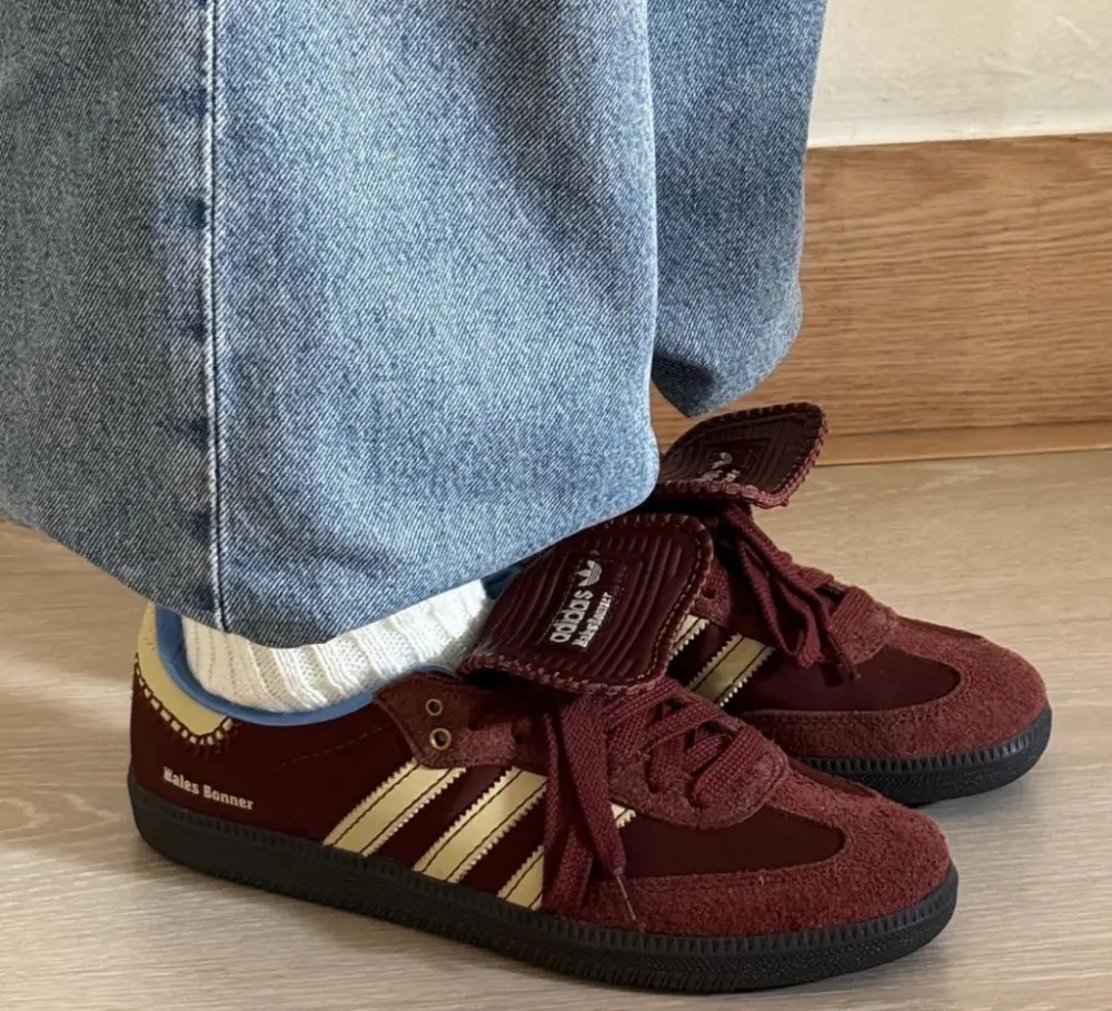 Alternative view of Giày Adidas x Wales Bonner Nylon Samba ‘Fox Brown’ IE0579